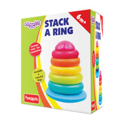 Giggles Stack A Ring Colourful Stacking Toy for Babies