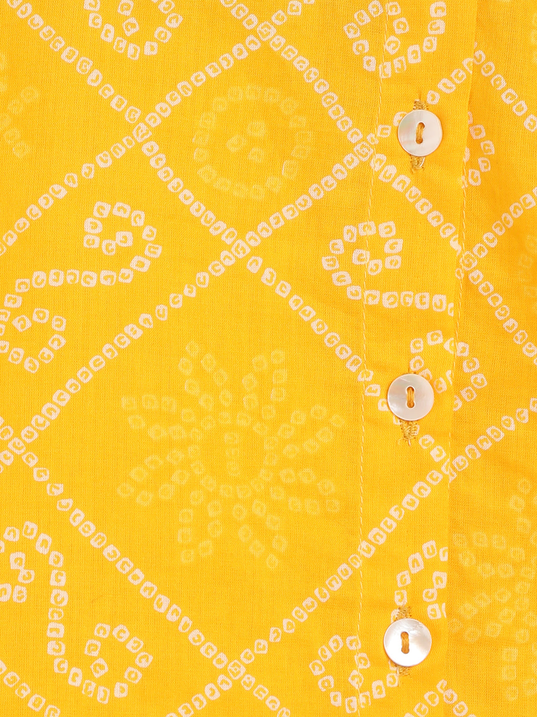 Tiber Taber Baby Boys Printed Kurta and Dhoti Set, Yellow