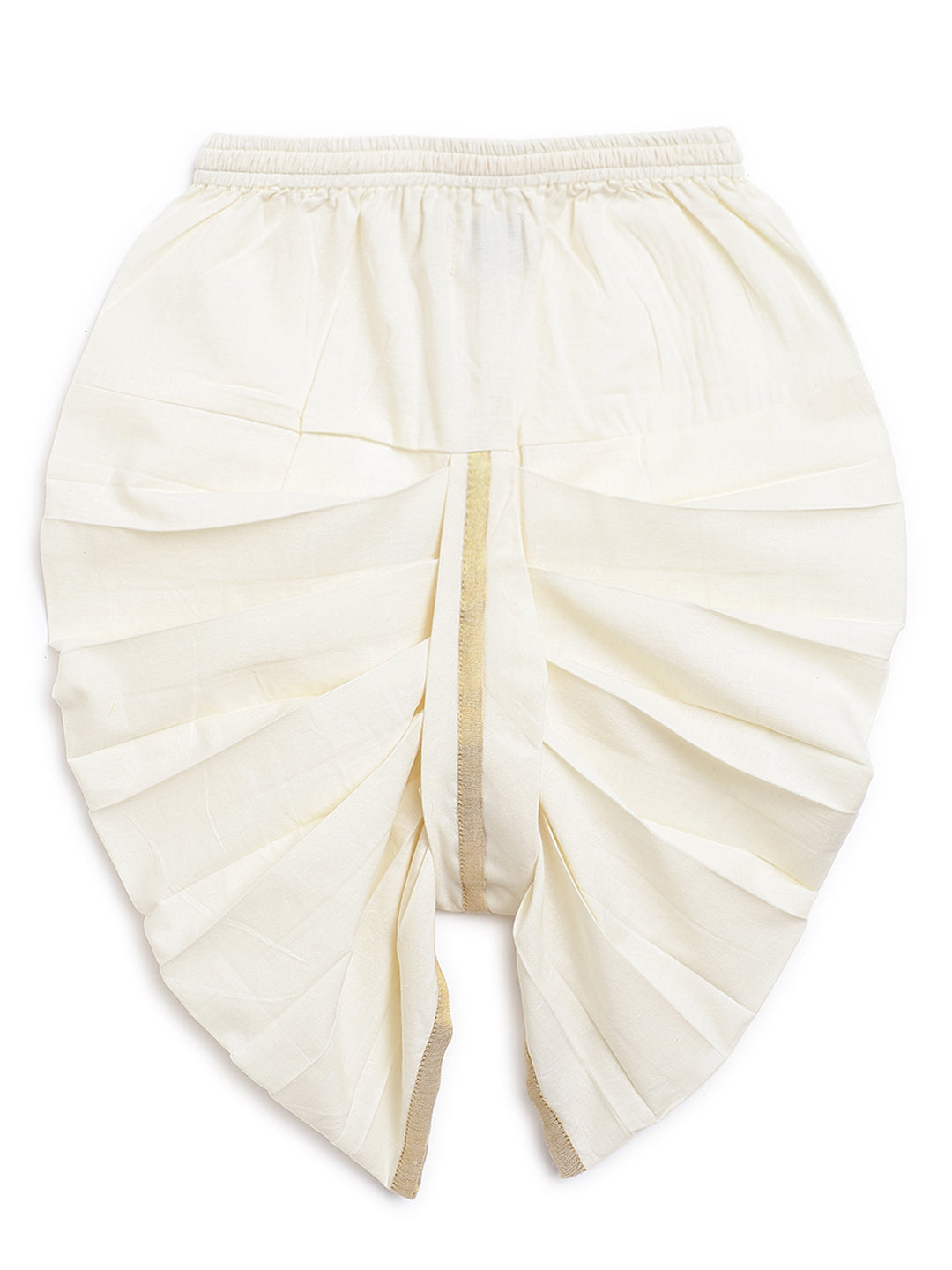 Tiber Taber Baby Boys Embroidered Kurta and Dhoti Set, Red & Off White