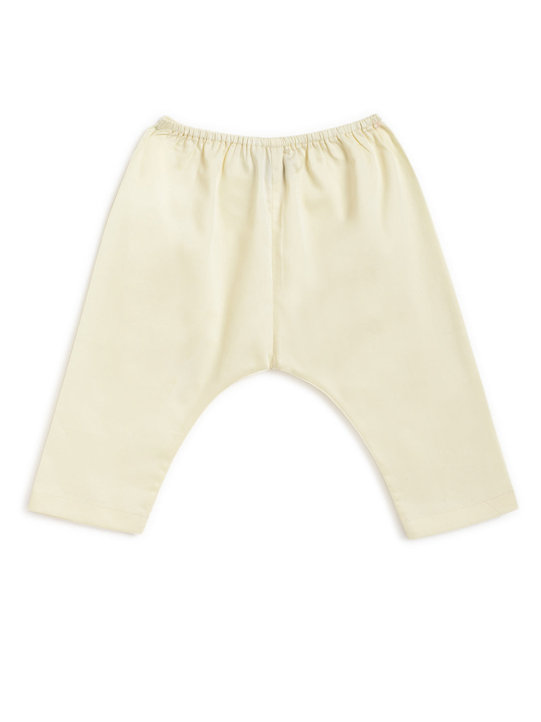 Tiber Taber Baby Boys Raama Embroidered Kurta and Pants Set, Off White