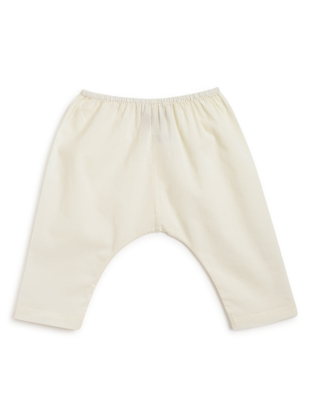 Tiber Taber Baby Boys Cotton Kurta with Pants Set, Mustard Yellow