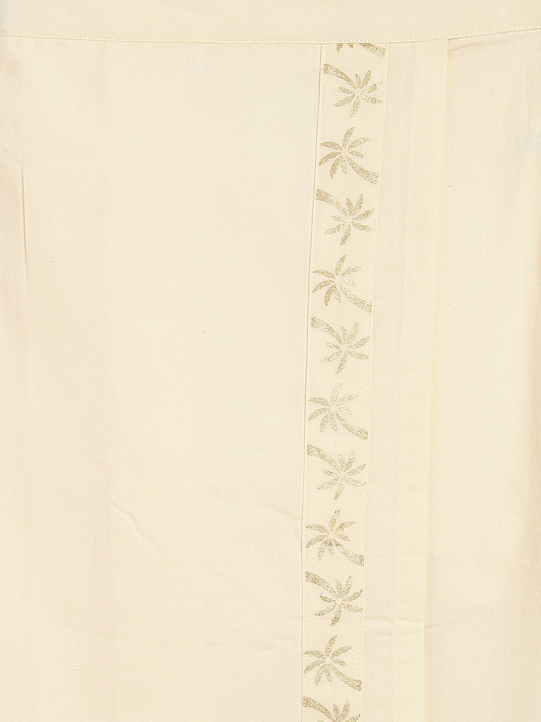 Tiber Taber Boys  Mundu with Angavastram Set, Off White