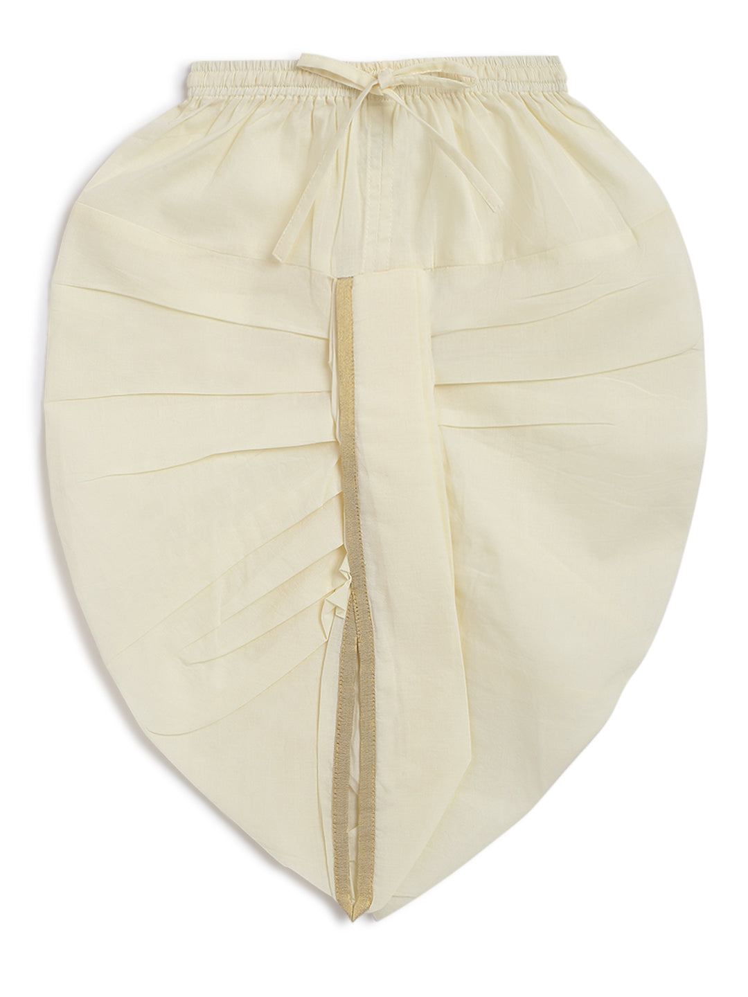 Tiber Taber Baby Boys  Embroidered Kurta and Dhoti Set, Blue & Off White
