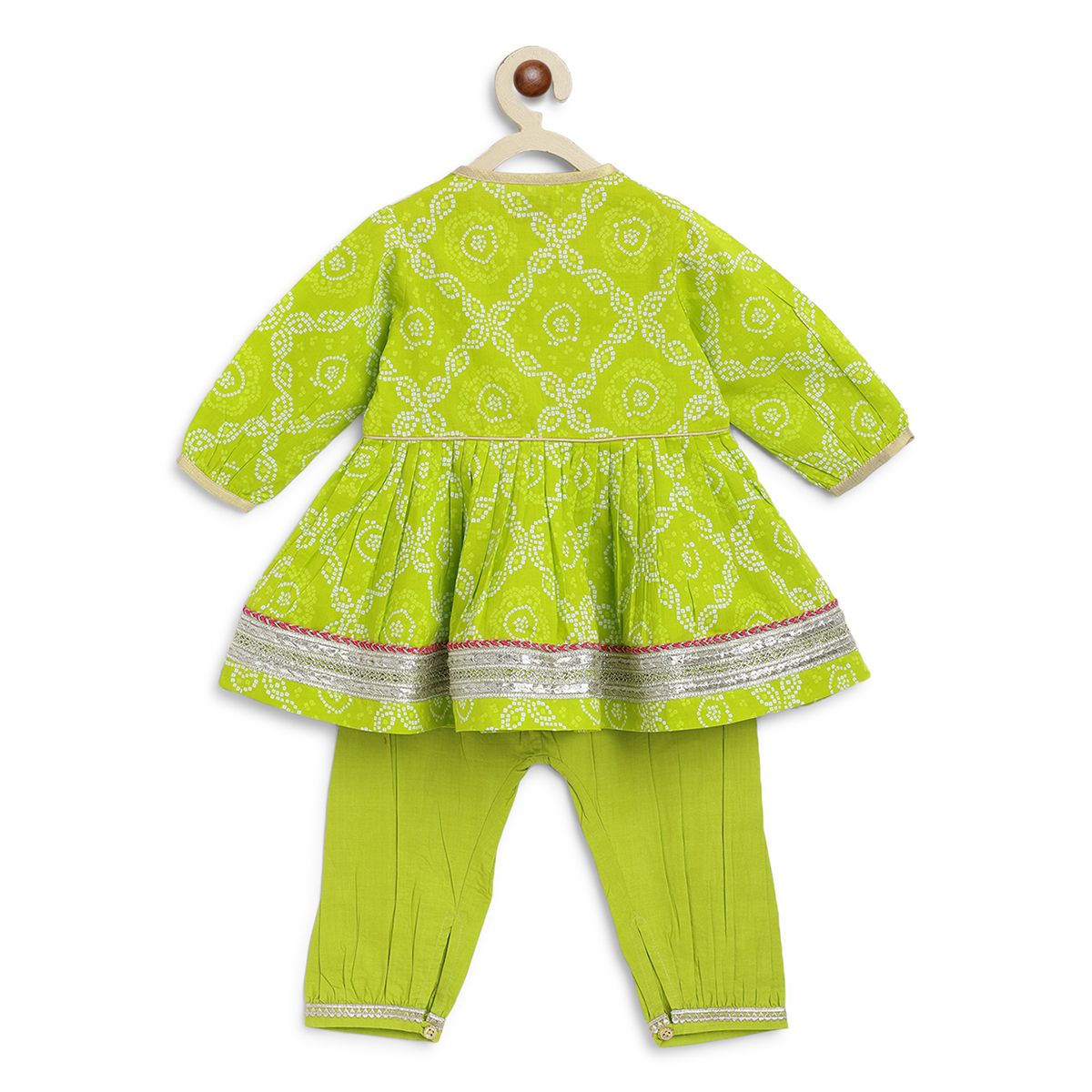 Tiber Taber Mini Maharani Angrakha Suit Set
