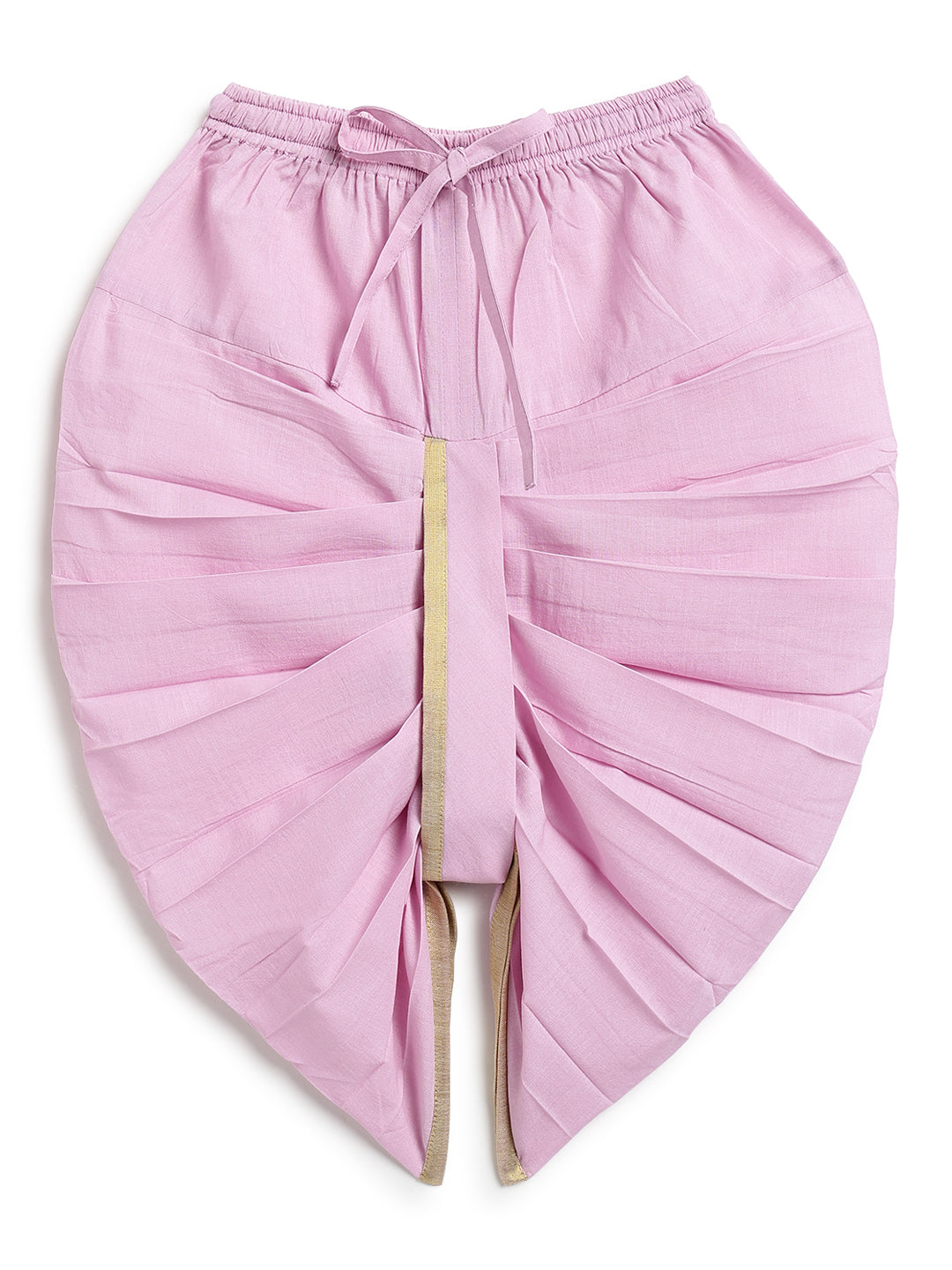 Tiber Taber Baby Boys Pink Cotton Blend Geometric Printed Kurta and Dhoti Pant Set Regular Fit Festive Wear