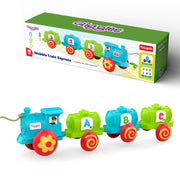 Giggles Wobble Train Express Pull Along Learning Toy for Toddlers