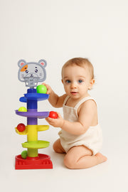 Unisex Multi Rolling Tower Ball Game