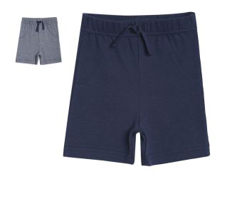 Boys Navy/White 3 Pack Shorts