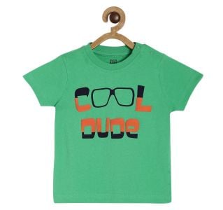 Pack of 1 knit t-shirt - green