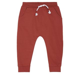 Boys Red Joggers