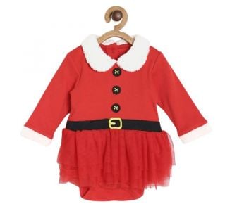 Christmas Red Top & Knit Bottom
