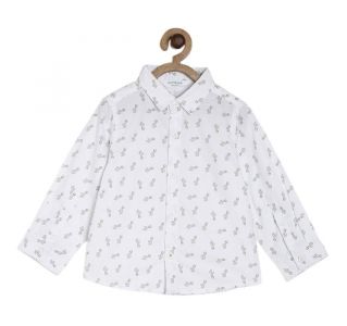 Pack of 1 woven shirt - white