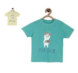 Boys Multi Po2 Knit  T-Shirts
