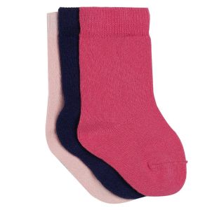 Girls Multi Po3 Socks
