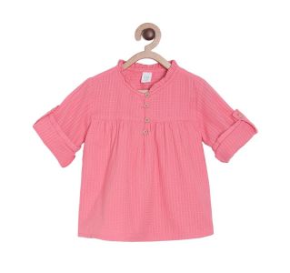 Pack of 1 woven top - coral