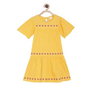Pack of 1 dress - yellow