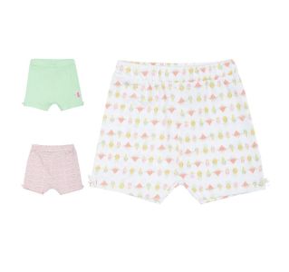 Pack of 3 shorts - white