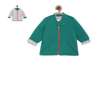 Pack of 1 knit jacket - green