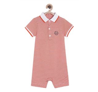 Boys Red Rompers