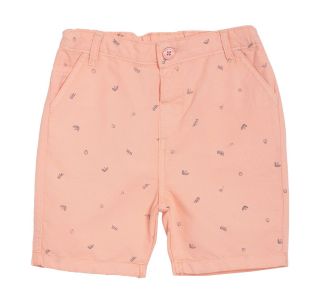 Pack of 1 woven shorts - coral