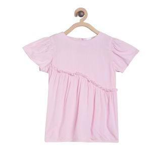 Pack of 1 woven top - pink
