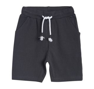 Pack of 1 knit shorts - black