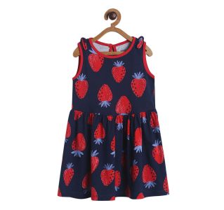 Pack of 1 knit dress - navy