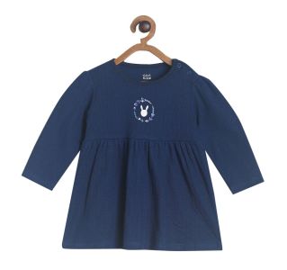 Pack of 1 knit dress - navy