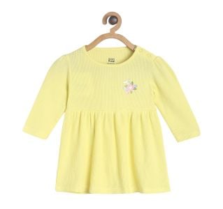 Pack of 1 knit dress - yellow