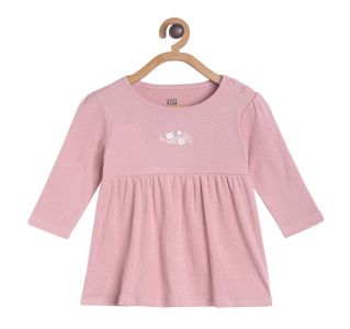Pack of 1 knit dress - pink