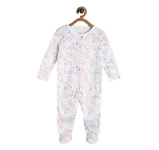Pack of 1 sleep suit - white