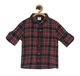 Pack of 1 woven shirt - brown