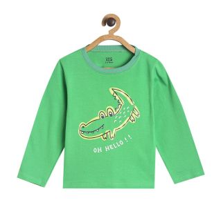 Boys Green Crocodile Tshirt