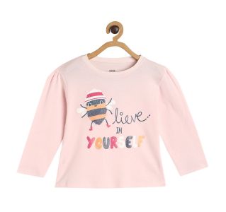 Pack of 1 knit top - pink