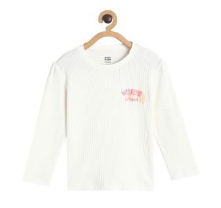 Pack of 1 knit top - offwhite