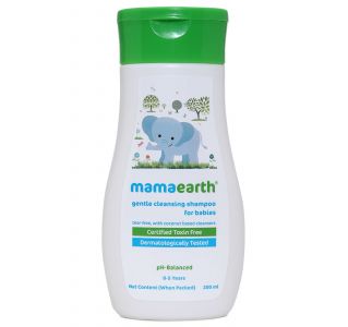 Mamaearth Gentle Cleansing Shampoo For Babies - 200 ml